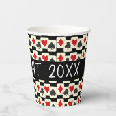 カードスイーツパターンカスタム 紙コップ (裏面)
