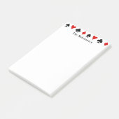 カードスコアを遊んでパーソナライズな|にパッドを入れて下さい ポストイット (アングル)