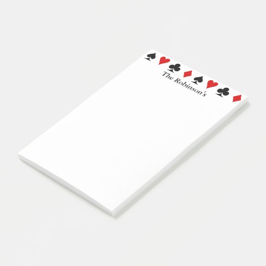 カードスコアを遊んでパーソナライズな|にパッドを入れて下さい ポストイット (アングル)