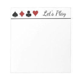 カードスコアパッド ノートパッド