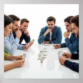 カードスタイルドミノ ポスター