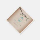 カードストッインスパイアクライトブルーキャンピングランタン スタンダードカクテルナプキン (角)