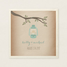 カードストッインスパイアクライトブルーキャンピングランタン スタンダードカクテルナプキン