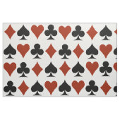 カードスーツのパターン ファブリック (ファットクウォーター)
