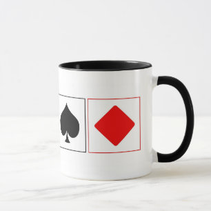 カードスーツを遊ぶこと マグカップ
