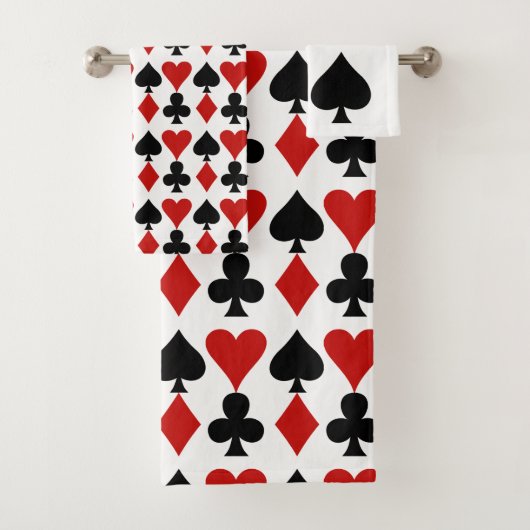カードスーツデザインバスタオルセット バスタオルセット (インサイチュ)