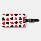 カードスーツデザイン ラゲッジタグ (正面横)