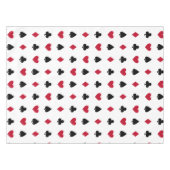 カードスーツパターンを遊ぶトランプのポーカー テーブルクロス (正面(横))