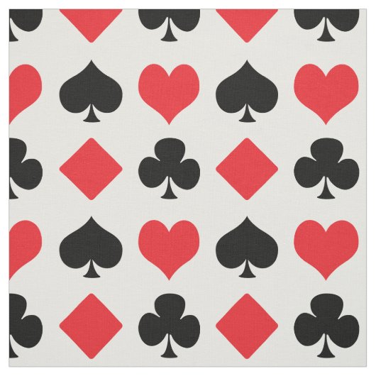 カードスーツパターン ファブリック (見本)