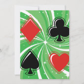 カードスーツ招待状 招待状 (正面)
