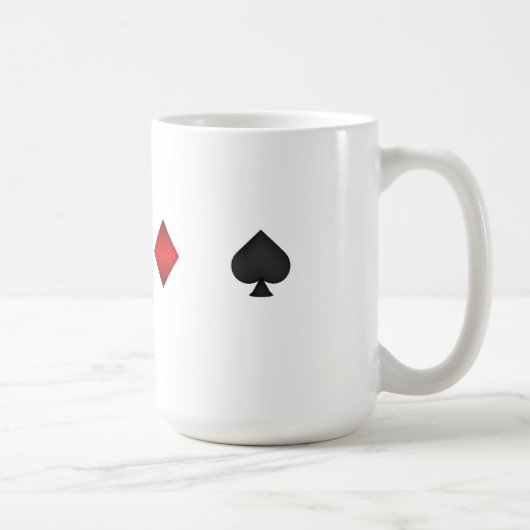 カードスーツ-コーヒー・マグ--を遊ぶ3D コーヒーマグカップ (右)
