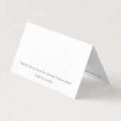 カードセットグローリーホースバイシェリージャービス (裏面)