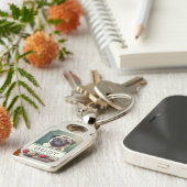 カードハウス | pug キーホルダー (側面)