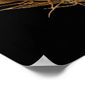 カードハロウィーンポスターのカボチャ ポスター (角)