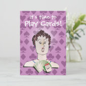 カードパーティの招待状 招待状 (スタンド正面)