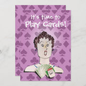 カードパーティの招待状 招待状 (正面/裏面)