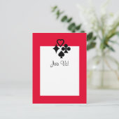 カードパーティー インビテーションポストカード (スタンド正面)