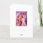 カードビューティフルファンタジー女王及び赤ドラゴン シーズンカード (裏面)