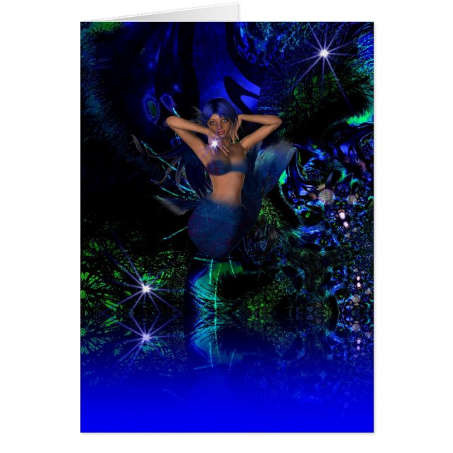 カードファンタジーアートスターマーメイド (正面)