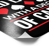 カードブリッジのオールドレディーデッキを過小評価しない フォトプリント            (角)