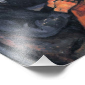 カードプレイヤーズポールセザンヌ絵画ズ・アート フォトプリント            (角)