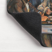 カードプレイヤーズポールセザンヌ絵画ズ・アート マウスパッド (コーナー)