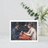 カードプレイヤーポールセザンヌ絵を描ズのアートカード (スタンド正面)