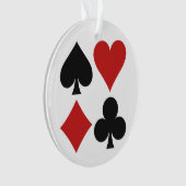 カードプレーヤーのカスタムなオーナメント オーナメント (正面)