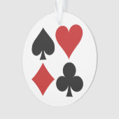 カードプレーヤーのカスタムなオーナメント オーナメント (正面)