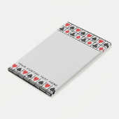 カードプレーヤーのカスタムなポスト・イット ポストイット (アングル)