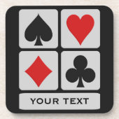 カードプレーヤーのカスタムのコースター コースター (正面)