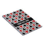 カードプレーヤーのカスタムのノート ノートブック (右側)