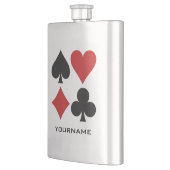 カードプレーヤーのカスタムのフラスコ フラスク (左)