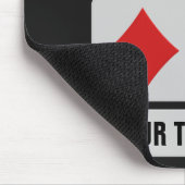カードプレーヤーのカスタムのmousepad マウスパッド (コーナー)