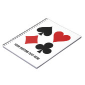 カードプレーヤーのカスタム ノートブック (左側)