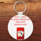 カードプレーヤーのジョーク キーホルダー (正面)