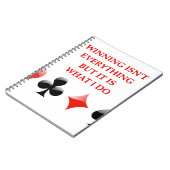 カードプレーヤーの冗談 ノートブック (左側)