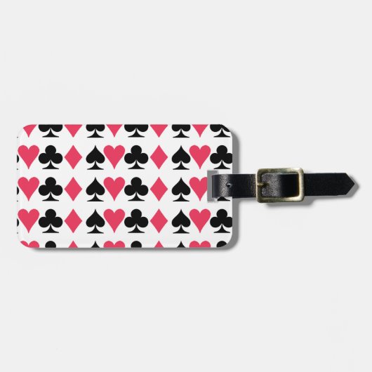 カードプレーヤーの荷物タグ ラゲッジタグ (正面横)