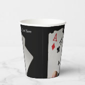 カードプレーヤーカスタムの文字 紙コップ (右)