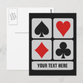 カードプレーヤーカスタムはがき ポストカード (正面/裏面)