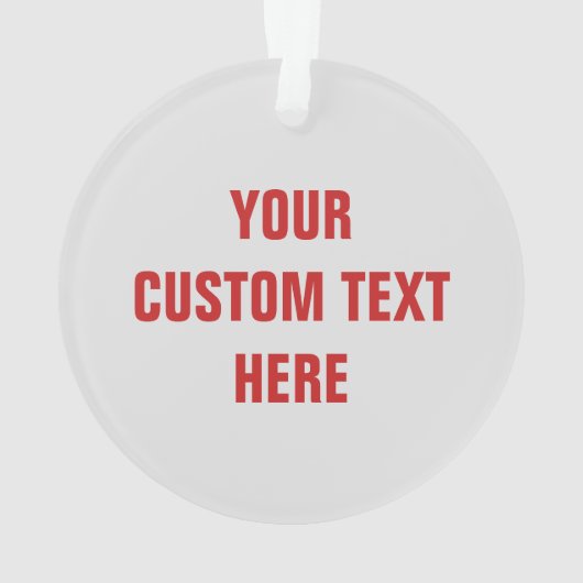 カードプレーヤーカスタムオーナメント オーナメント (裏面)