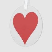 カードプレーヤーカスタムオーナメント オーナメント (正面)