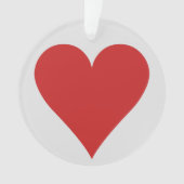 カードプレーヤーカスタムオーナメント オーナメント (正面)