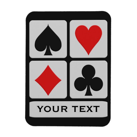 カードプレーヤーカスタムマグネット マグネット (縦)