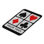 カードプレーヤーカスタムマグネット マグネット (左側)