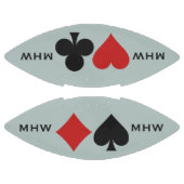 カードプレーヤーカスタムモノグラム&カラーフットボール アメリカンフットボール (パネル)