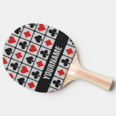 カードプレーヤーカスタム卓球ラケット 卓球ラケット (横)