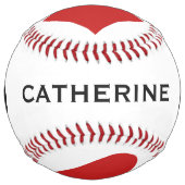 カードプレーヤー名前をカスタムするソフトボール ソフトボール (正面)
