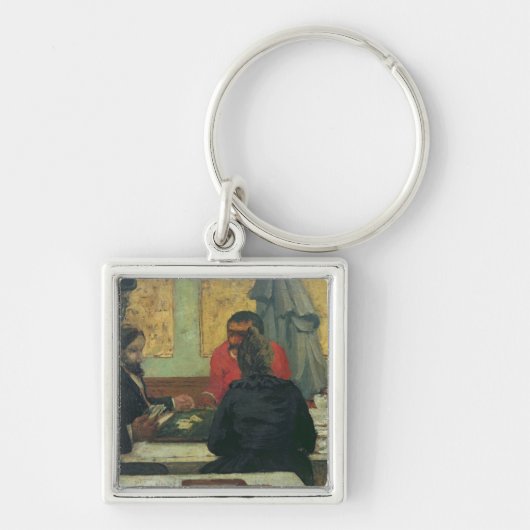 カードプレーヤー1883年 キーホルダー (正面)