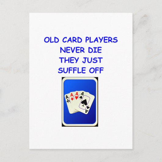 カードプレーヤー ポストカード (正面)